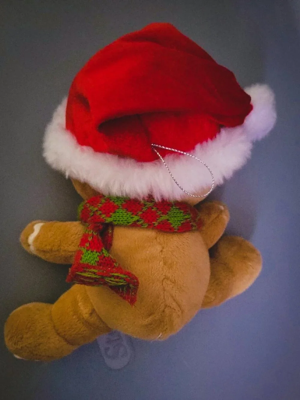 Gingerbread Man in Santa Hat Christmas Plush Dan Dee Collectors Choice